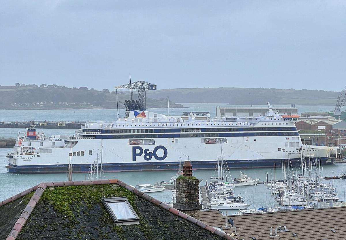P&O Ferries Spirit of Britain auf der Route Calais-Dover